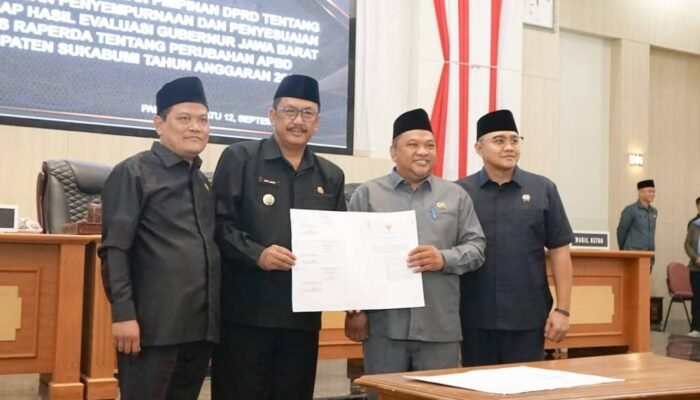 Evaluasi Gubernur Jadi Dasar Penetapan Perubahan APBD Sukabumi 2025