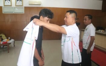 Wabup Sukabumi Lepas Kontingen Popda dan Peparpeda Jabar 2025, Tekankan Sportivitas dan Etika