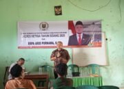 Dewan Erpa Aris Purnama, Fraksi PKS Gelar Reses Ketiga Tahun Sidang 2025 Desa Buniwangi Surade
