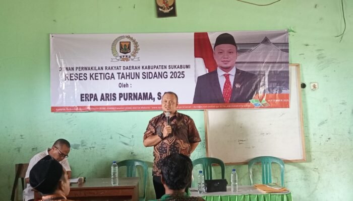 Dewan Erpa Aris Purnama, Fraksi PKS Gelar Reses Ketiga Tahun Sidang 2025 Desa Buniwangi Surade