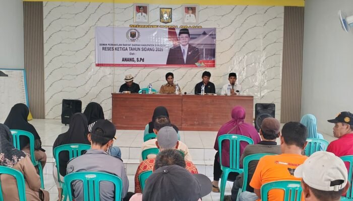 Usulkan Sarana Olahraga dan Perbaikan Jalan Warnai Reses Anang Janur di Ciracap
