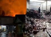 Gudang Sembako Mandiri Jaya di Surade Terbakar, 15 Kios Ikut Terdampak
