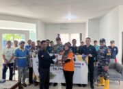 TNI AL Pos Ujunggenteng Berkolaborasi Dengan Stakeholder Tanam 500 Mangrove