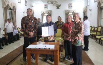 Wabup Hadiri Penandatanganan PKS OP4D, Wujudkan Kemandirian Fiskal Daerah
