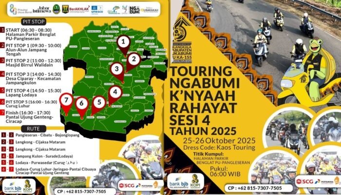 Touring Ngabumi Session 4, 2.000 Peserta Bergerak untuk Sukabumi yang Lebih Ramah dan Sejahtera