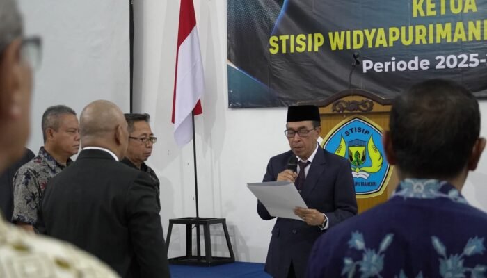 STISIP Widyapuri Mandiri Resmi Punya Ketua Baru, Sekda Minta Amanah dalam Bekerja