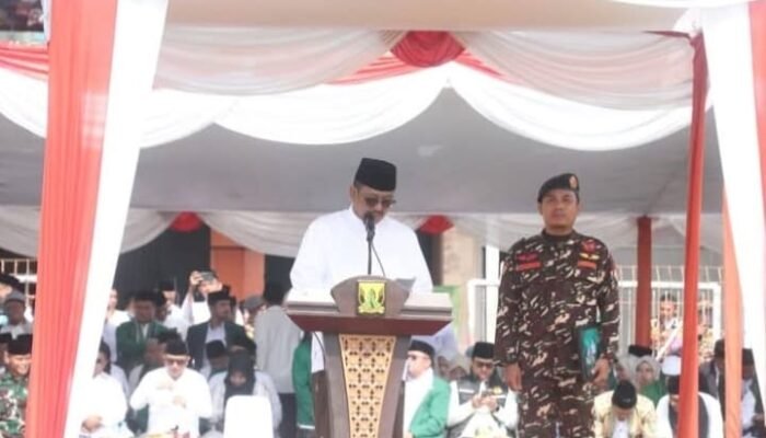 Hari Santri Tingkat Kab. Sukabumi, H. Asep Japar ” Jadikan Momentum Kebangkitan Santri “