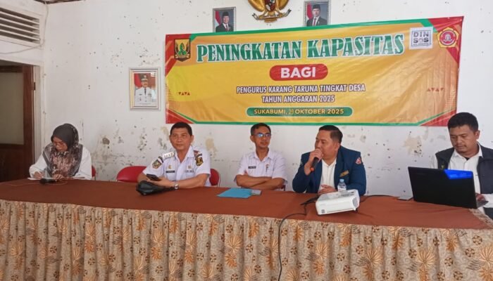 Dinsos Dorong Karang Taruna Desa se-Kecamatan Surade Jadi Garda Terdepan Kepedulian Sosial