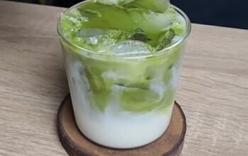 Iced Matcha Latte Ala Kafe Sukabumi, Cita Rasa Premium dari Dapur Sendiri