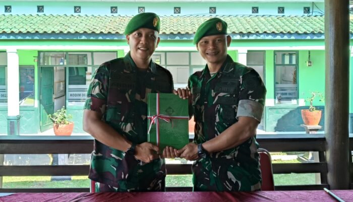 Dandim Baru Kodim 0622/Kab. Sukabumi Ajak Anggota Jaga Marwah Satuan dan Ukir Prestasi
