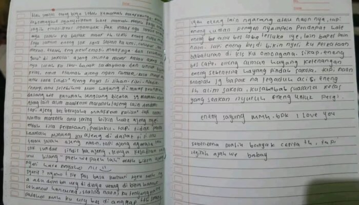 Tragedi di Sukabumi: Surat Terakhir Seorang Siswi yang Lelah Menanggung Luka