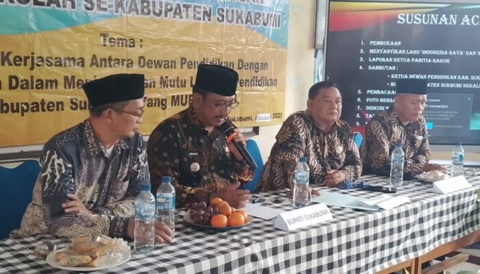 Bupati Asep Japar Tekankan Pentingnya Sinkronisasi dalam Rakor Dewan Pendidikan