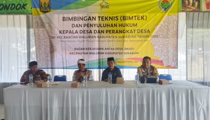 BKAD Kecamatan Waluran Gelar Bimtek dan Penyuluhan Hukum