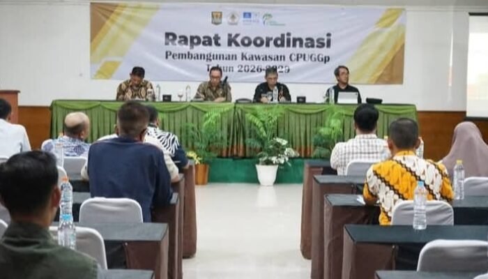 Rakor Pembangunan CPUGGp, Sekda Sorot Isu Strategis Pengembangan Kawasan