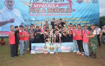 Warungkiara 1 FC Raih Gelar Juara Piala Bergilir Kalapas U-19 Cup 2025