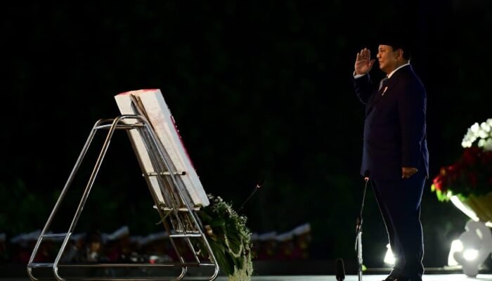 Presiden Prabowo Pimpin Upacara Ziarah Nasional dan Renungan Suci Hari Pahlawan di TMP Kalibata