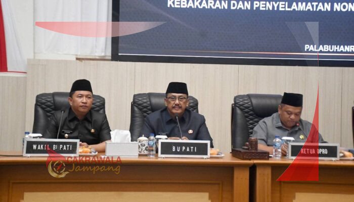 DPRD Sukabumi Gelar Paripurna Pandangan Umum Fraksi atas Nota Pengantar Bupati