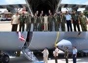 Presiden Prabowo Serahkan Pesawat Airbus A400M/MRTT Pertama kepada TNI