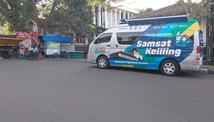 Polres Sukabumi Hadirkan Layanan Bus SIM Keliling di Pasar Cigombong