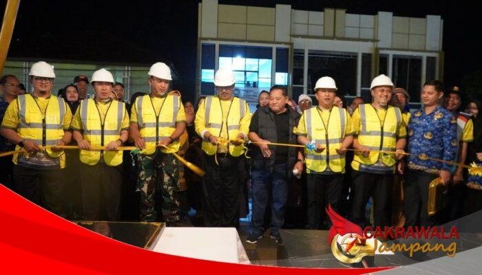 Alun-Alun Jampangtengah Diresmikan, Bupati Asep Japar Ajak Warga Jaga dan Manfaatkan Fasilitas