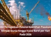 IEA Peringatkan Potensi Kelebihan Pasokan Minyak Dunia hingga 4 Juta Barel per Hari pada 2026