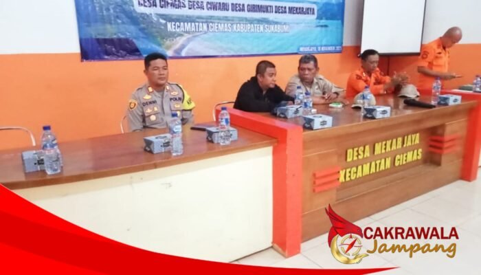 Pelatihan Relawan Desa Siaga Tanggap Bencana Digelar di Ciemas, Kapolsek Tekankan Pentingnya Kesiapsiagaan Masyarakat