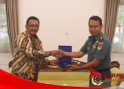 Bupati Terima Kunjungan Danlanal Bandung, Bahas Agenda Bakti Sosial di Wilayah Terdampak Bencana