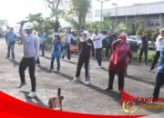 Sosialisasi Senam dan Pertandingan Olahraga HUT ke-54 KORPRI Resmi Dibuka