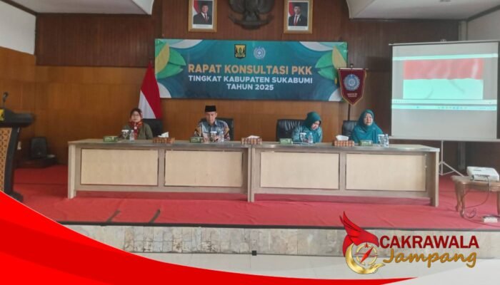 Rapat Konsultasi PKK Kabupaten Sukabumi Tahun 2025