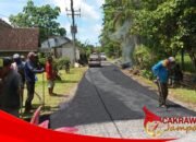 Penantian Panjang Selama 13 Tahun, Jalan di Desa Wanasari Akhirnya Dibangun Pemkab Sukabumi