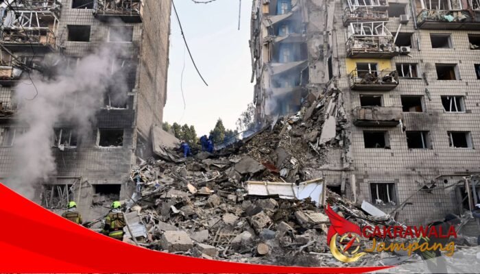 Serangan Besar-besaran Rusia di Kyiv