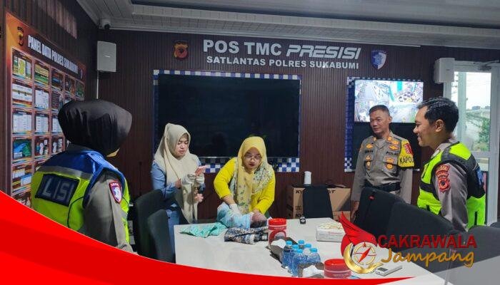 Ibu Muda Melahirkan di Pospam Exit Tol Parungkuda Sukabumi