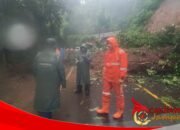 Jalan Nasional Bagbagan–Kiaradua Terhambat Longsor, Lalu Lintas Tersendat di Simpenan