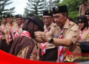 1.051 Anggota Pramuka dianugerahi Tanda Pramuka Garuda Oleh Ketua Kwarcab Kab Sukabumi