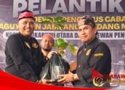Pelantikan DPC JTM Sukabumi Utara Diwarnai Penyerahan Bibit Pohon Dari LSM Dampal Jurig