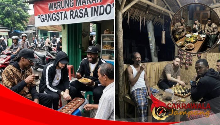Viral! Snoop Dogg, Eminem, dan 50 Cent Nongkrong di Warkop Indonesia, Ternyata Hasil AI