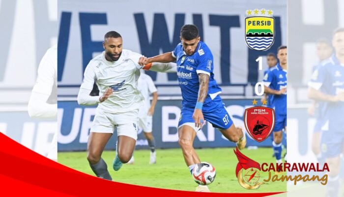 Persib Bandung Tundukkan PSM Makassar 1-0 di Laga Tunda BRI Super League 2025/2026