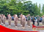 Satpol PP Kerahkan Puluhan Personel dan Lantik 63 PPPK Baru di Sukabumi