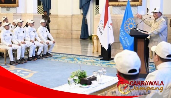 Presiden Prabowo Berangkatkan Kontingen Indonesia ke SEA Games Thailand 2025