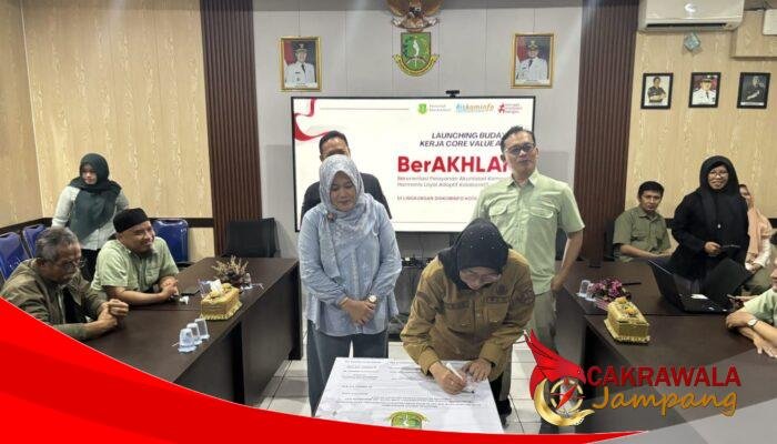 Diskominfo Kota Sukabumi Perkuat Budaya Kerja ASN Lewat Implementasi Nilai BerAKHLAK