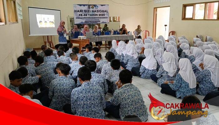 SMPN 1 Jampangkulon Gelar Edukasi Gizi Serentak Peringati HGN ke-66