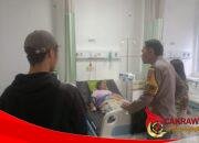 Polsek Jampangkulon Sigap Bantu Pasien Kritis Lewat Donor Darah