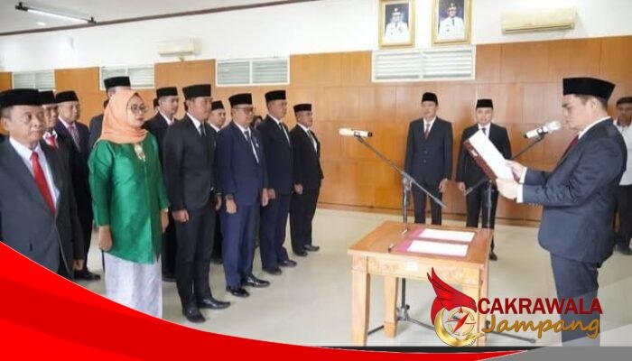 21 Camat Kabupaten Sukabumi Resmi Dilantik sebagai PPATS