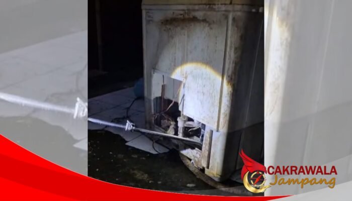 Damkar Pos X Jampangkulon Lakukan Penanganan Ular Kobra Jawa di Permukiman Warga