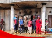 Kebakaran Rumah Di Waluranmandiri, Damkar Jampang kulon Bergerak Cepat