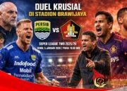 Ujian Mental PERSIB di Brawijaya, Persik Siap Manfaatkan Absennya Pemain Kunci