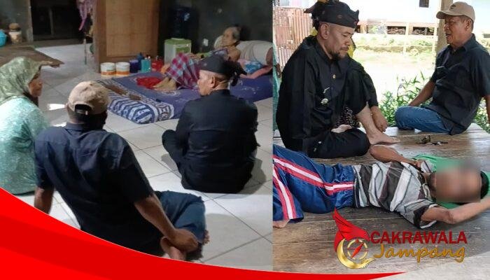 Camat Jampangkulon Kunjungi Warga Disabilitas Berat di Desa Mekarjaya