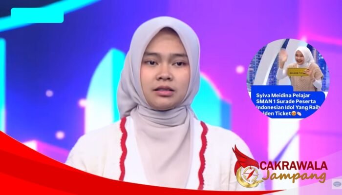Syiva Meidina, Siswi SMAN 1 Surade, Sukses Raih Golden Ticket Indonesian Idol Season XIV