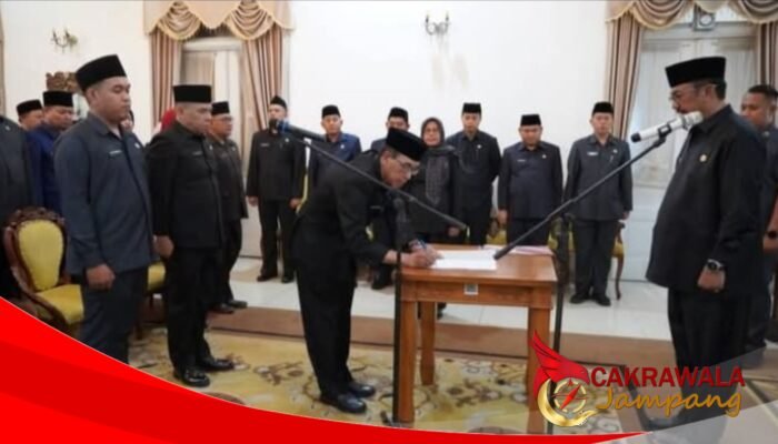 Bupati Kukuhkan dan Ambil Sumpah Janji/Jabatan Manajerial di Lingkungan Pemkab Sukabumi