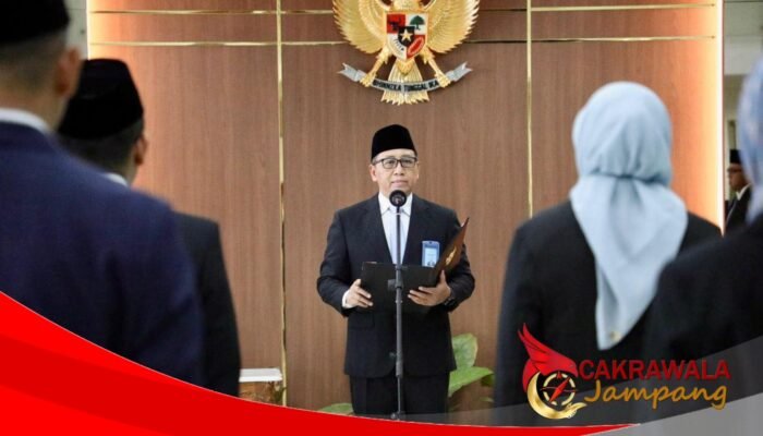 Sekretaris Kemensetneg Lantik Tujuh Pejabat di Lingkungan Sekretariat Badan Komunikasi Pemerintah